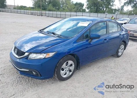 2015 Honda Civic Lx из США, поврежденный, VIN 19XFB2F50FE018310